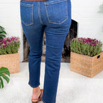 Reese Attain High Rise Fab Ab Straight Leg Jean KUT