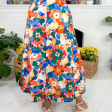 River Wildflower Whirl Midi Skirt Prosperina