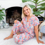 Serena Happy Blooms Crop Pant PJ Set Mary Square