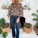 Speegle Latte +Leopard Sweater Entro