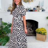 Speegle Leopard Maxi Dress