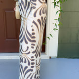 Spurgeon Bold Grey + Brown Elastic Pants
