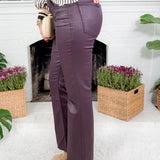 Stella Sangria Coated Flare Jeans KUT