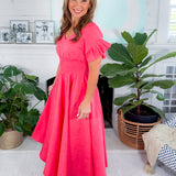 Valla Mae Pink Maxi Dress Molly Bracken