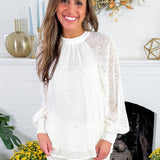 Veronica Marshmallow Top Mary Square