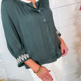 Xonnie Forest Popover Top Naked Zebra