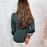 Xonnie Forest Popover Top Naked Zebra