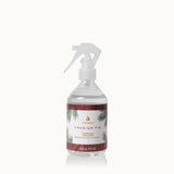 Thymes Frasier Fir room spray bottle on a white background
