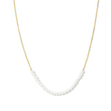 Delicate Crystal Accented Necklace