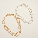 Oval Chunky Chain Necklace