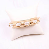 Harriette Gold + Pearl Bracelet