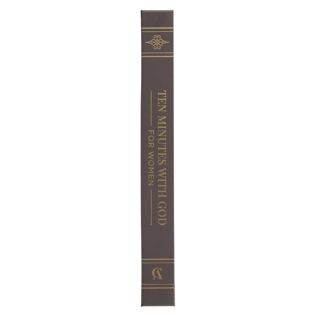Book titled 'Ten Minutes with God for Women' on a white background