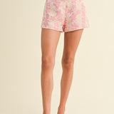 Chappell Floral Jacquared Shorts - FINAL SALE