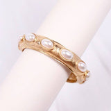 Harriette Gold + Pearl Bracelet