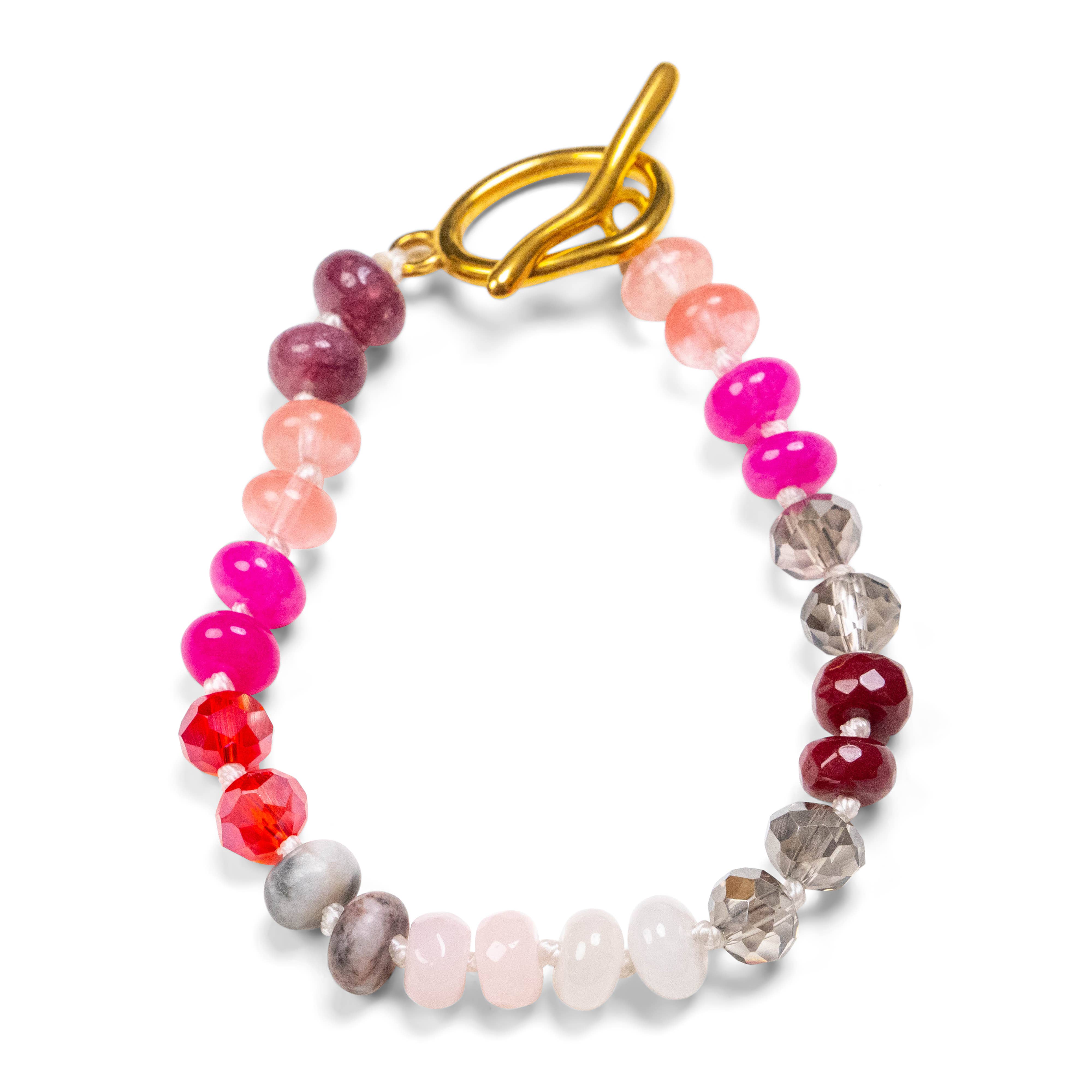 Written In Stone Beaded Bracelet