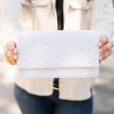 Pearl Beaded Clutch