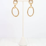 Lucinda Gold Link Earrings