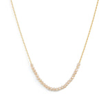 Delicate Crystal Accented Necklace