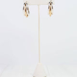 Layla Gold + Silver Hoop Earring