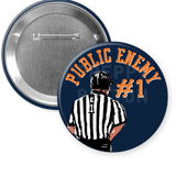 Auburn "Public Enemy #1" Referee Gameday Button