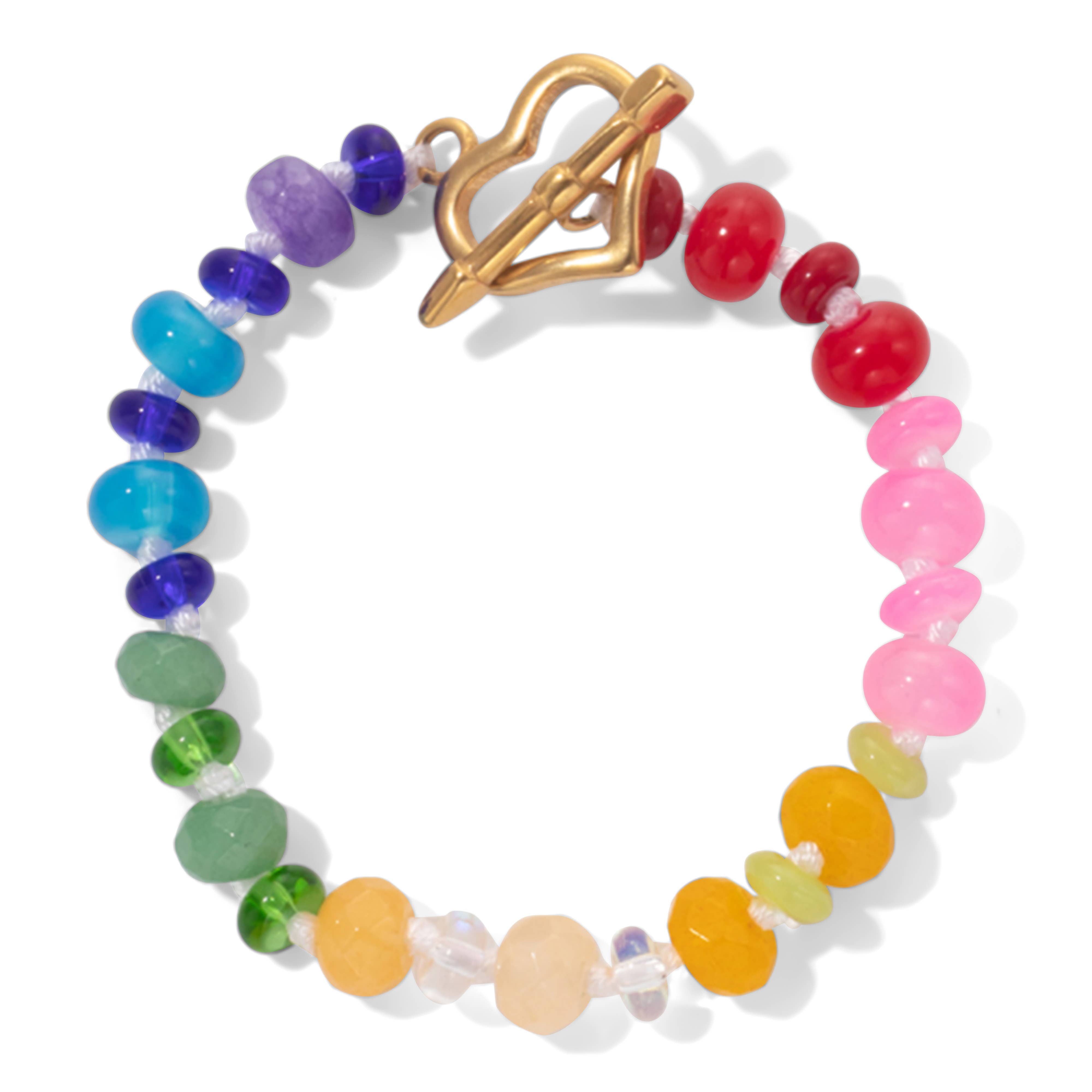 Written In Stone Beaded Bracelet