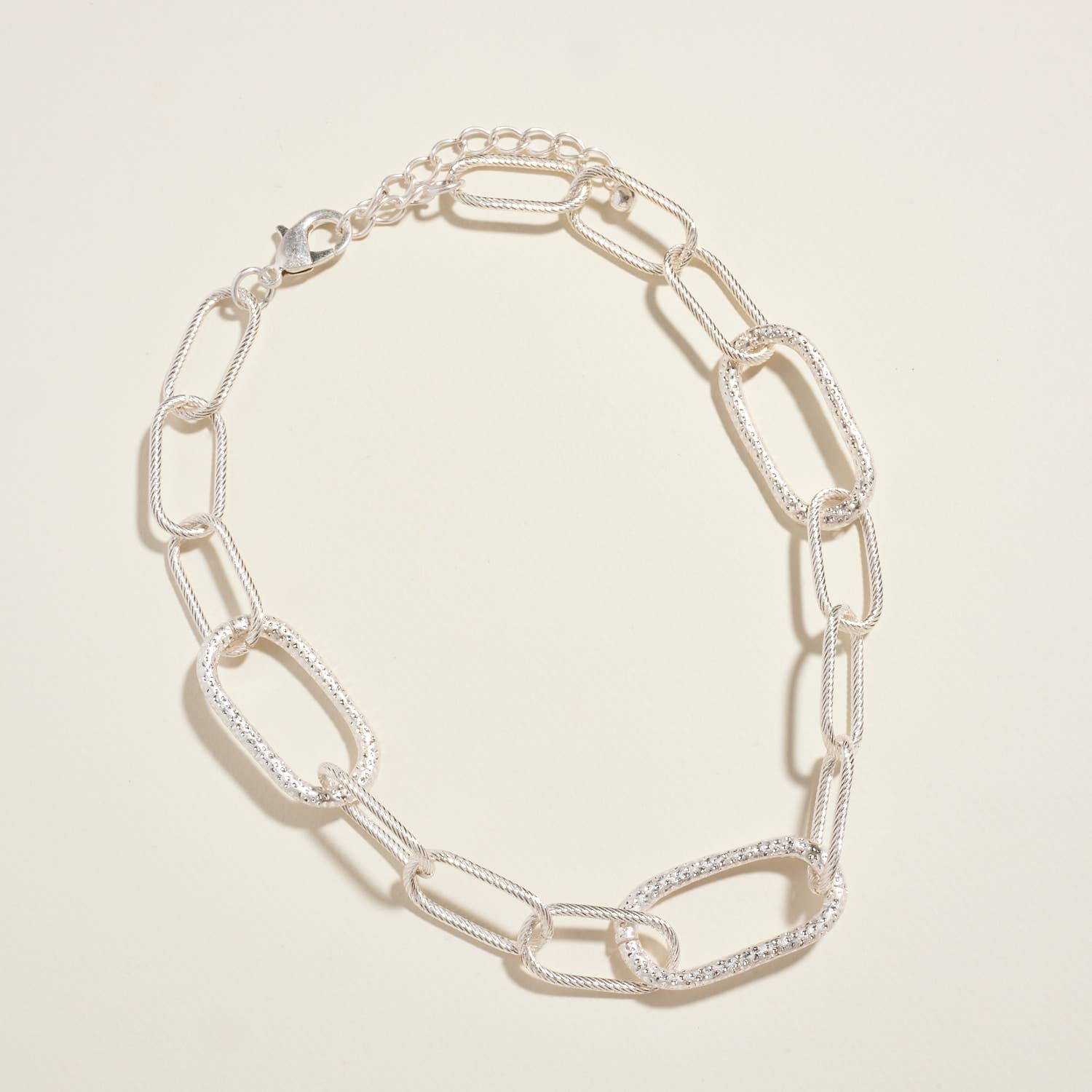 Oval Chunky Chain Necklace