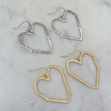 Heart Dangle Earrings