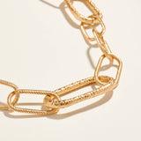 Oval Chunky Chain Necklace