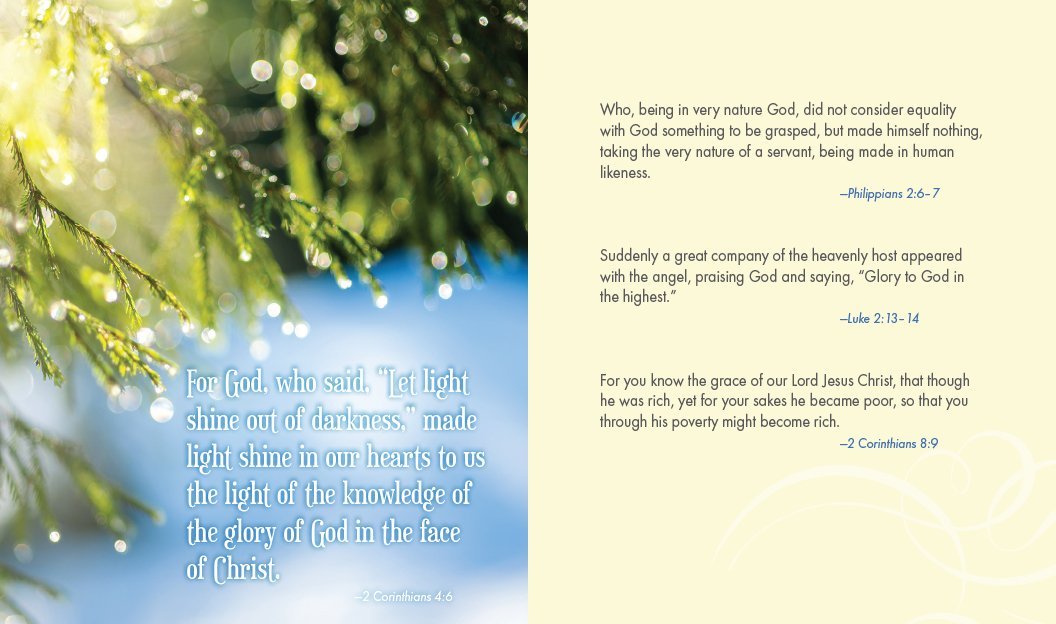 Nature scene with text on a white background
