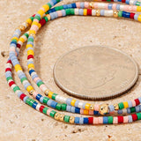 Multi Seed Beaded Layered 3 Bracelet Set