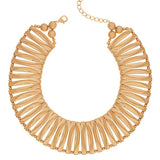 Cleopatra Vintage Gold Short Necklace