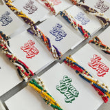 Game Day Team Colors: Set of 6 Stretch Bracelets