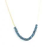 Delicate Crystal Accented Necklace