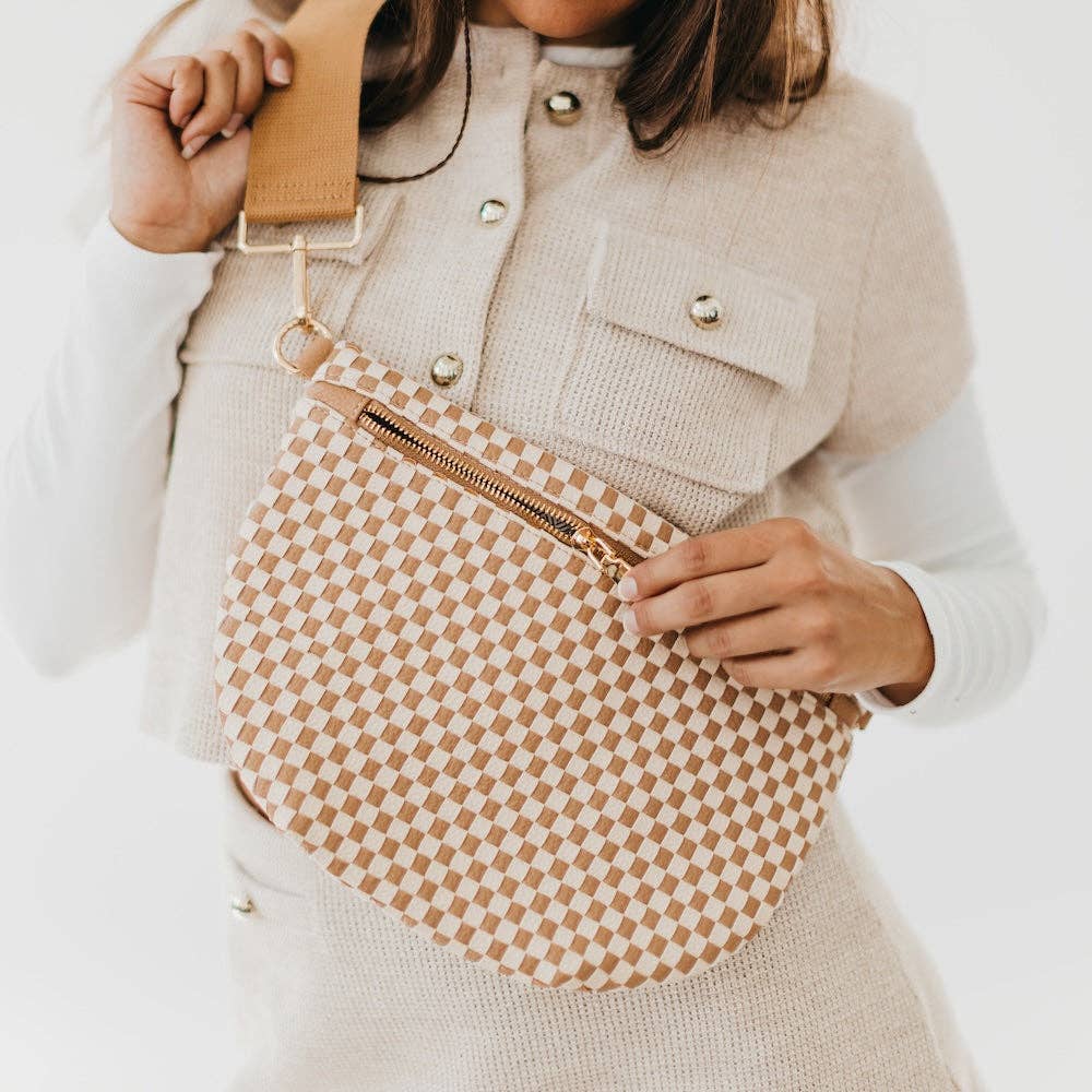 Westlyn Woven Vegan Leather Bag
