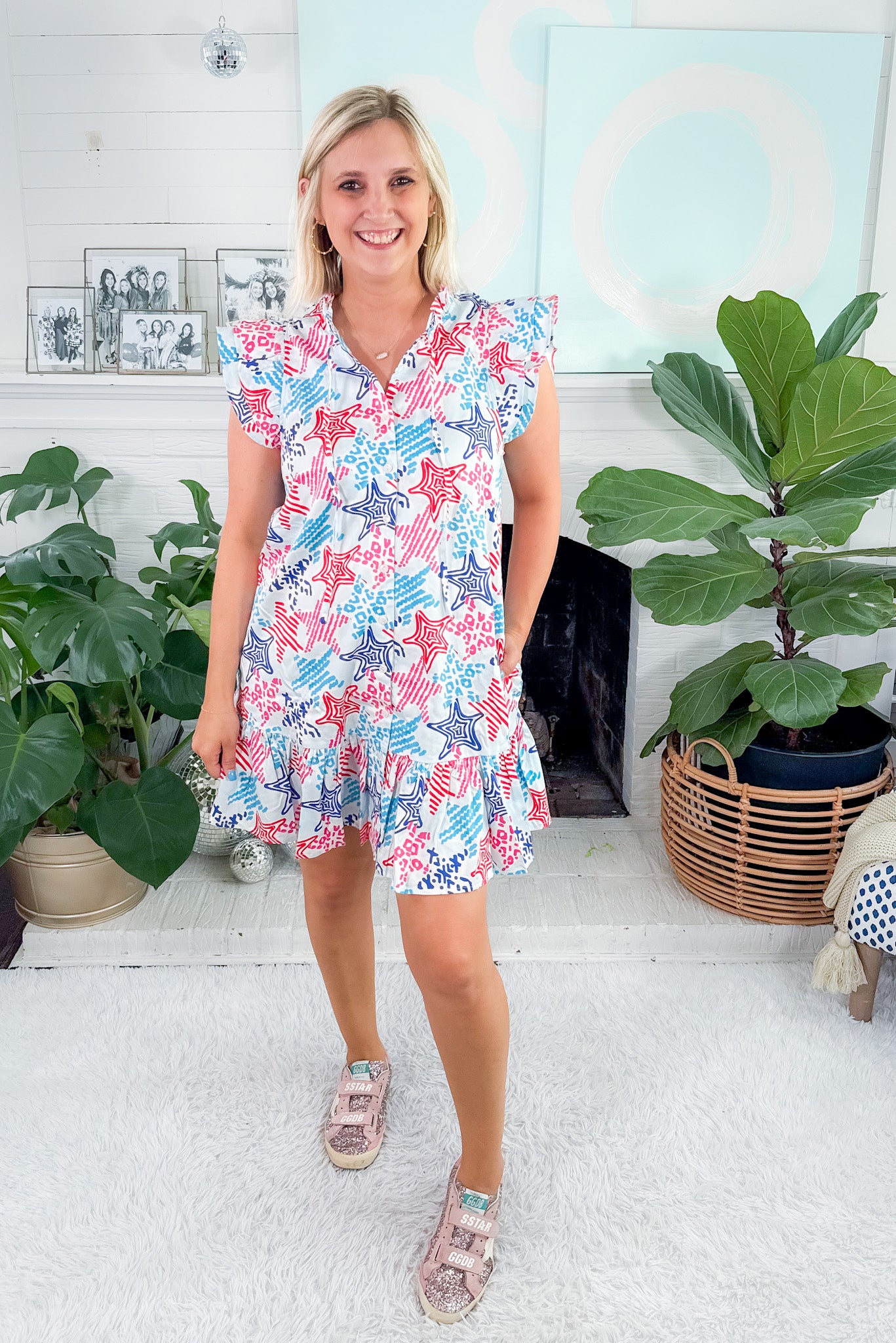 Abby American Star Dress Mary Square