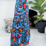 Ada Ikat Damask Maxi Skirt Maude Vivante