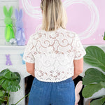 Aelya Blanc Lace Top FRNCH 