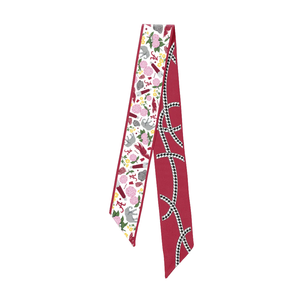 Alabama Crimson Tide Twilly Skinny Scarf
