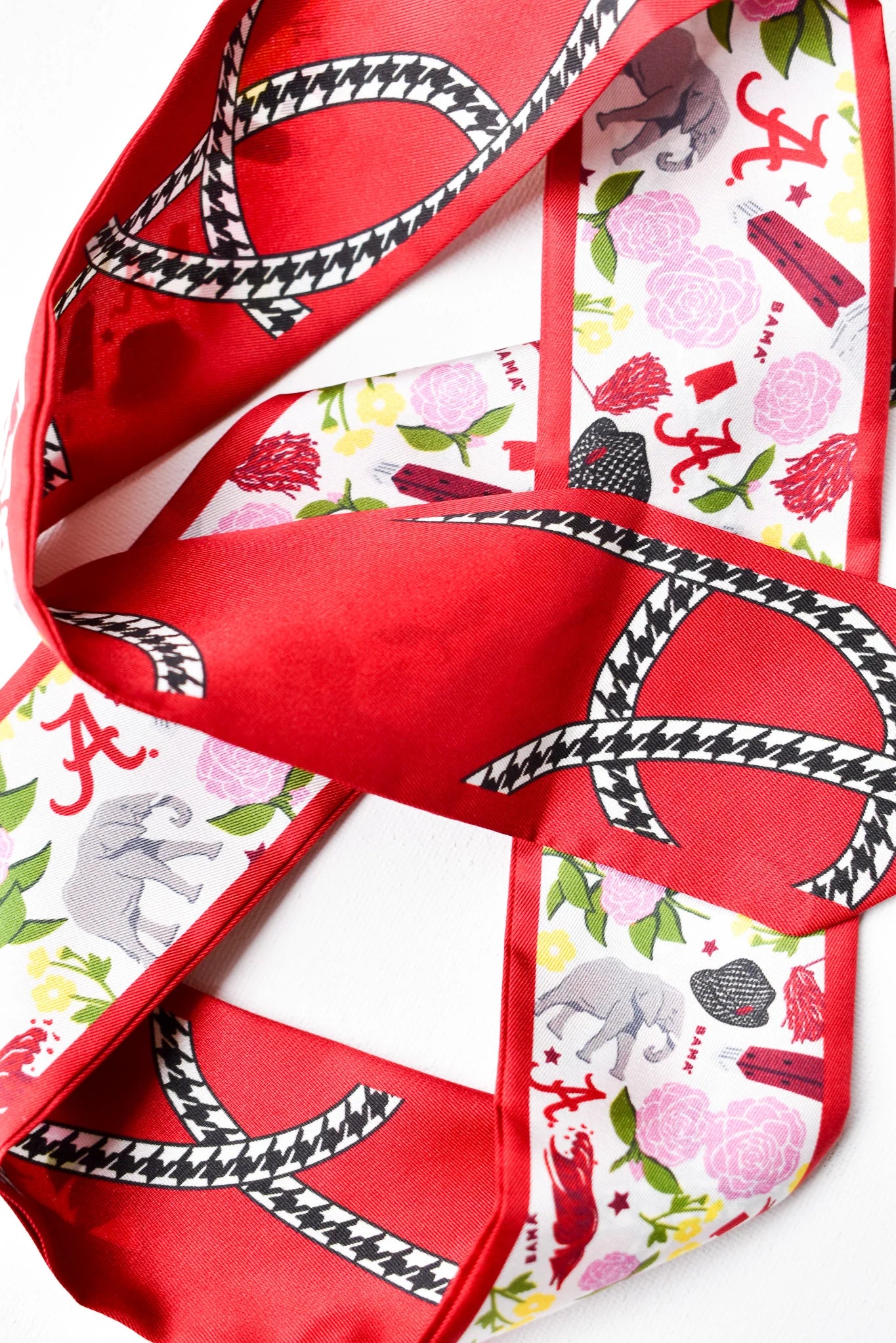 Alabama Crimson Tide Twilly Skinny Scarf