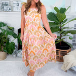 Alexa Spring Palms Maxi Dress