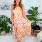 Alexa Spring Palms Maxi Dress