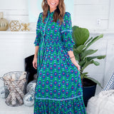 Alexi Emerald Maxi Dress Briton Court