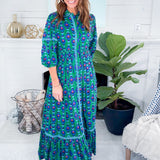 Alexi Emerald Maxi Dress Briton Court