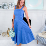 Alfreda Bleu Lavande Dress FRNCH
