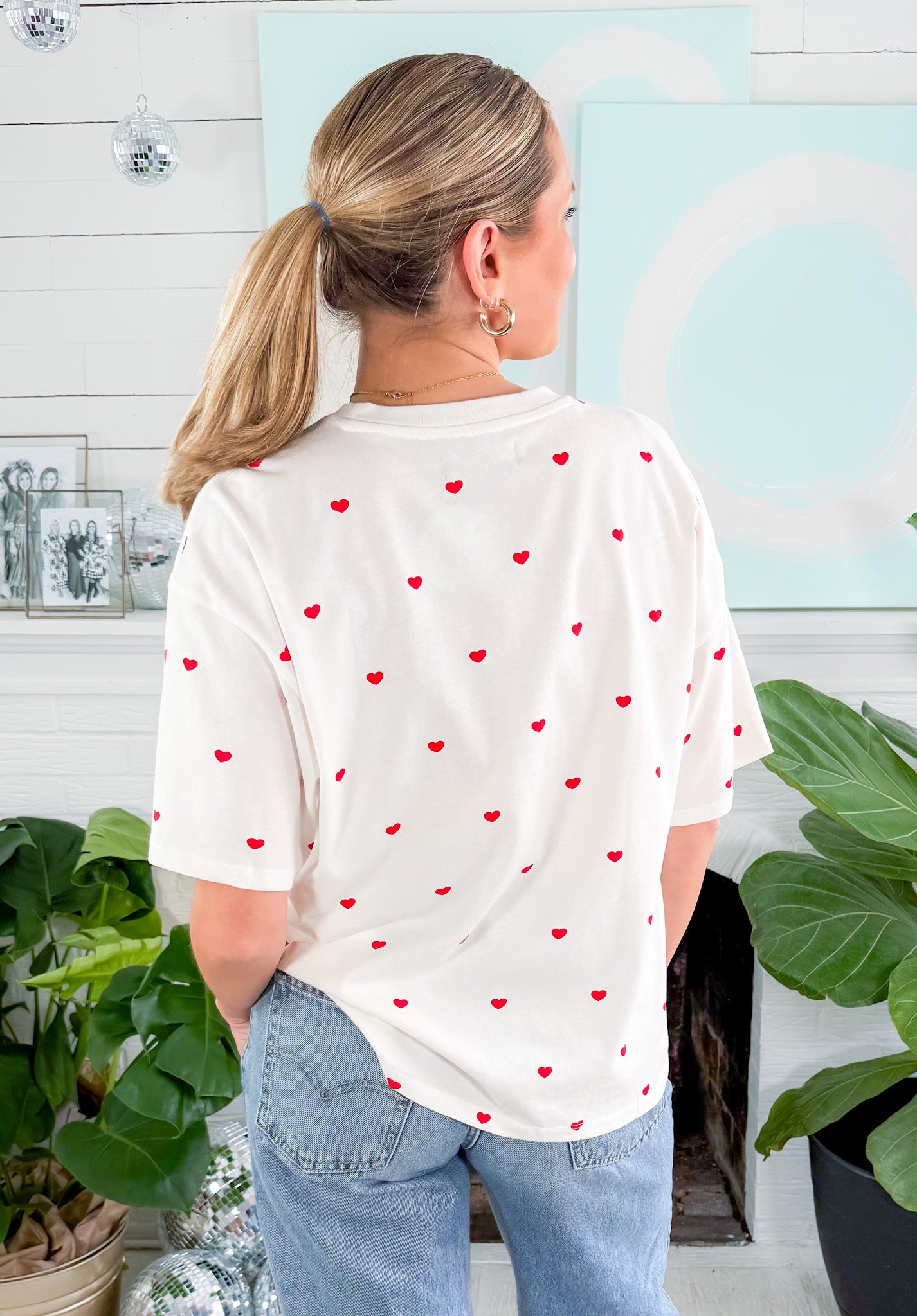 All Hearts Boxy Tee