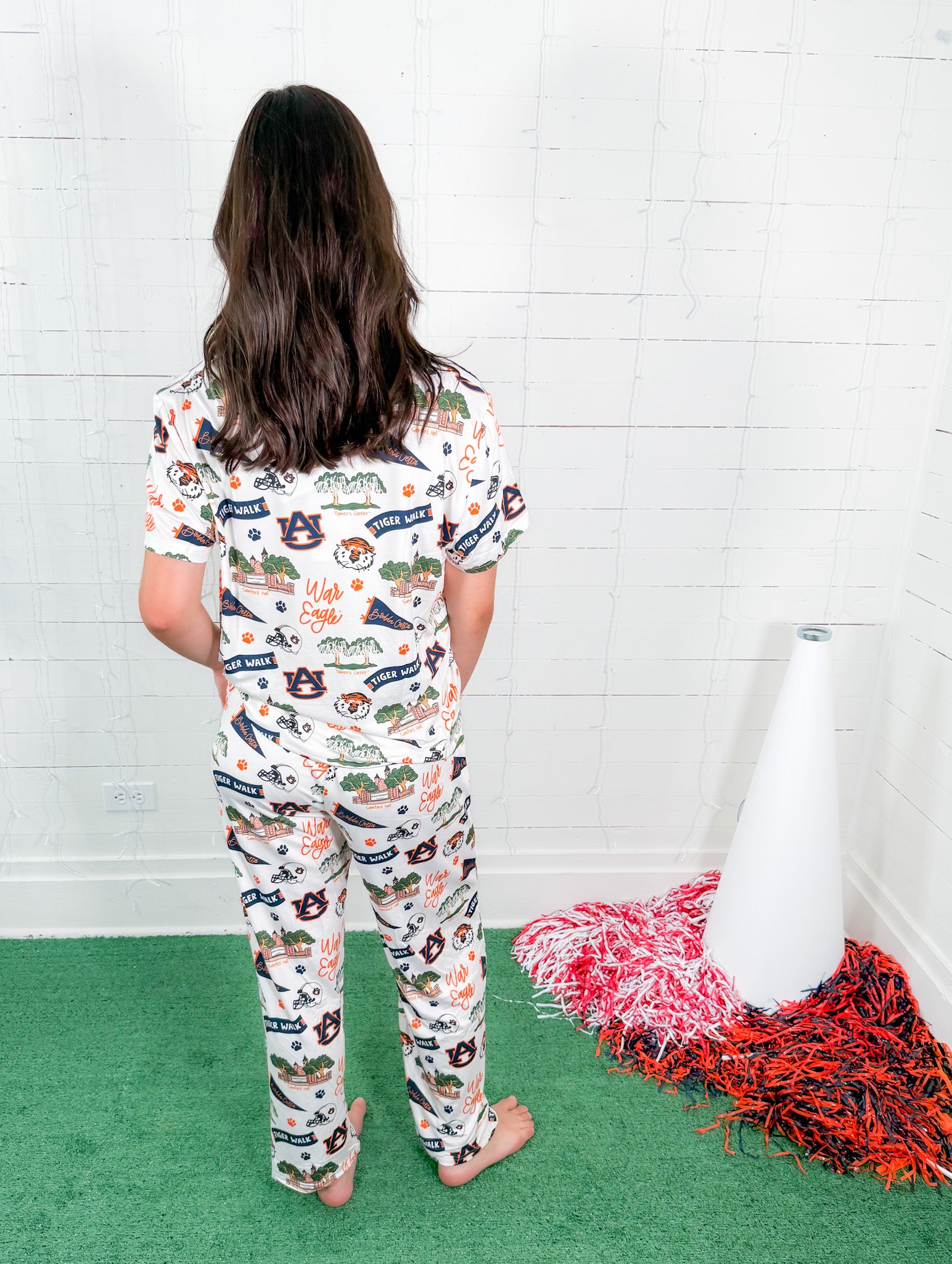 Alli Auburn Pajama Pant + Top Set Mary Square