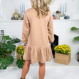 Allison Latte Dress Mary Square