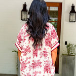 Anastasia Burgundy Top Entro