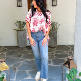 Anastasia Burgundy Top Entro