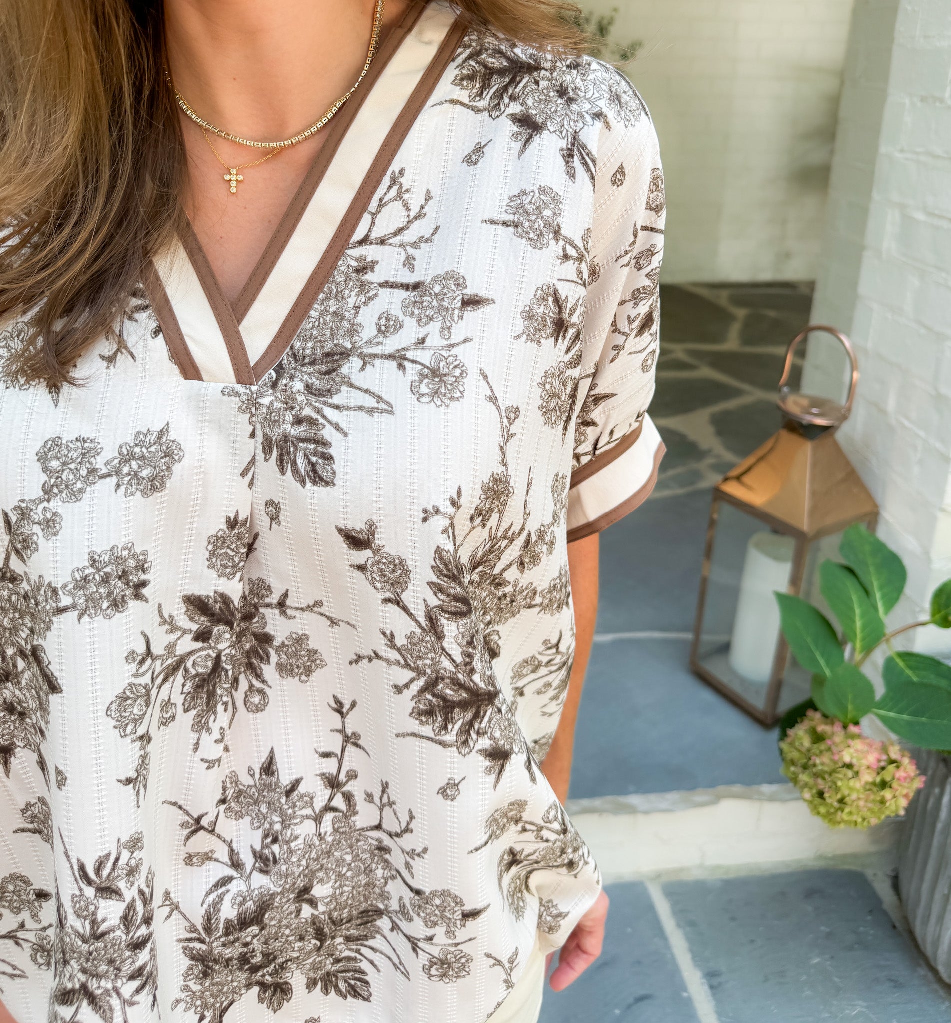 Anastasia Mocha Top Entro 